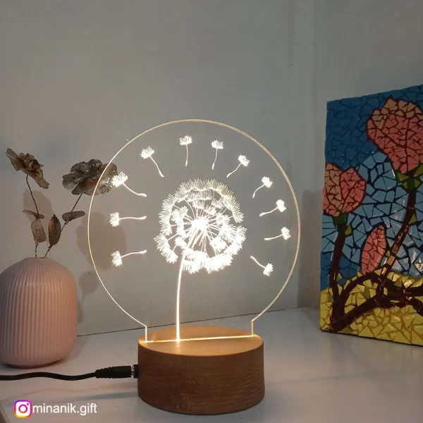 چراخ خواب بالبینگ حکاکی